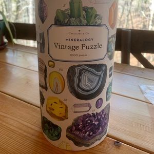 Mineralogy Vintage Puzzle 🧩 1000 pieces